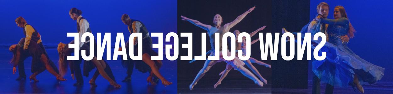 Snow College Dance photo montage